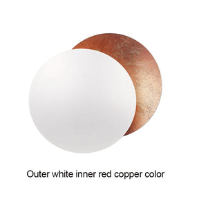 Round Wall Lamp for Bedroom - Modern Indoor Lighting