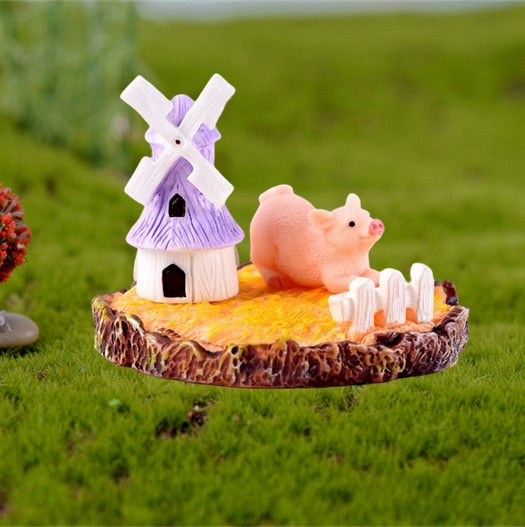 Miniature Farm Fairy Garden Accessories - Bonsai Decor