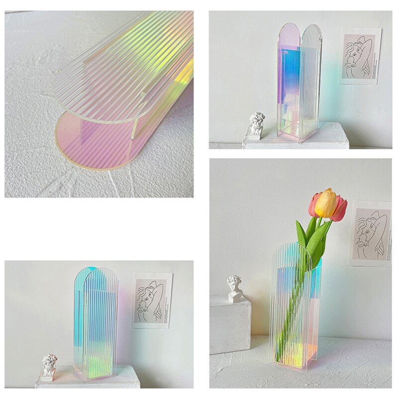 Fantasy Decorative Acrylic Vase | Modern Home Decoration