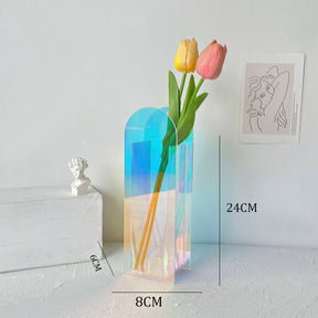 Fantasy Decorative Acrylic Vase | Modern Home Decoration