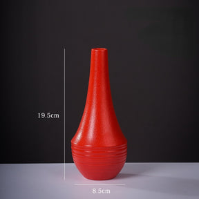 Modern Round Flowers Vase | Creative Ceramic Home Decor