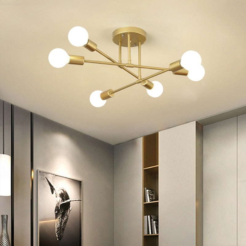 Romantic LED Chandelier - Minimalist Ceiling Lamp